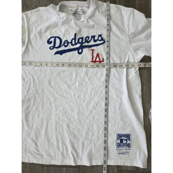 Los Angeles Dodgers Mitchell & Ness T Shirt Size XLarge Brooklyn Throwback. EUC - Picture 3 of 5